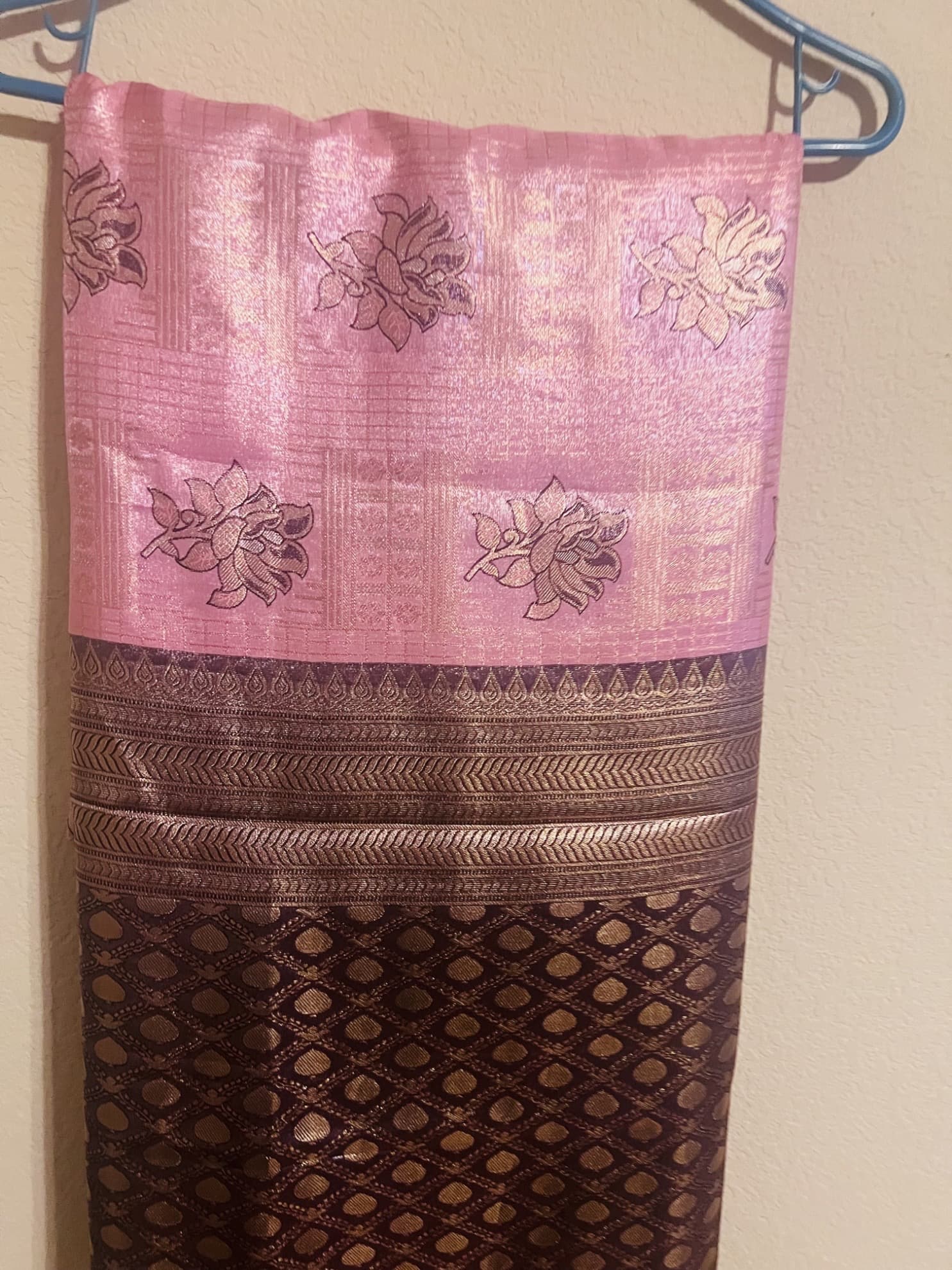 Pallaki(Palaquin)Border Pure handloom kanchi pattu saree