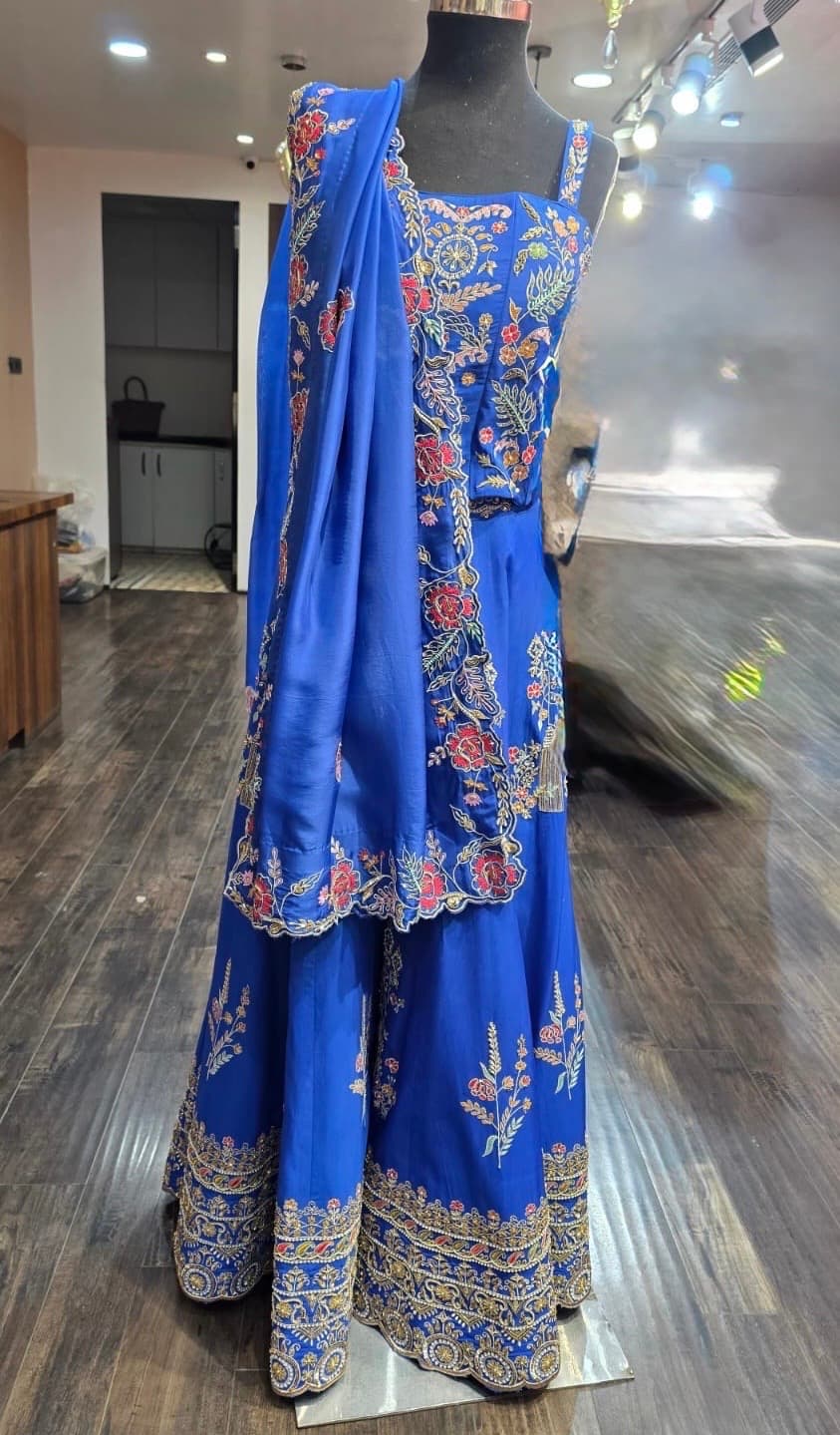 Blue Lehenga